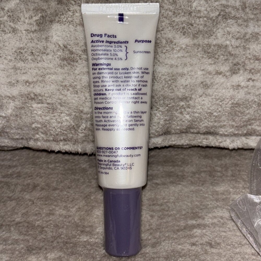 Meaningful Beauty Anti-Aging Day Creme SPF 30 Sunscreen 1.7 oz Exp 1/25 SEALED - Picture 2 of 2